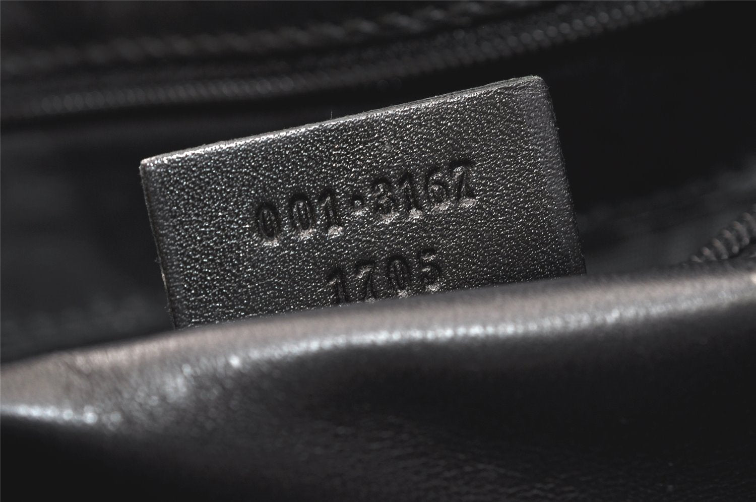 Authentic GUCCI Vintage Shoulder Hand Bag Leather 0013167 Black Junk 4068K