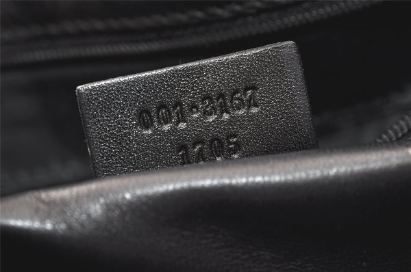 Authentic GUCCI Vintage Shoulder Hand Bag Leather 0013167 Black Junk 4068K