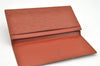 Authentic Louis Vuitton Epi Porte Yen Vintage Long Wallet Purse Brown LV 4069I