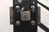 Authentic FENDI Vintage Shoulder Hand Bag Purse Jersey Leather Black Junk 4069K