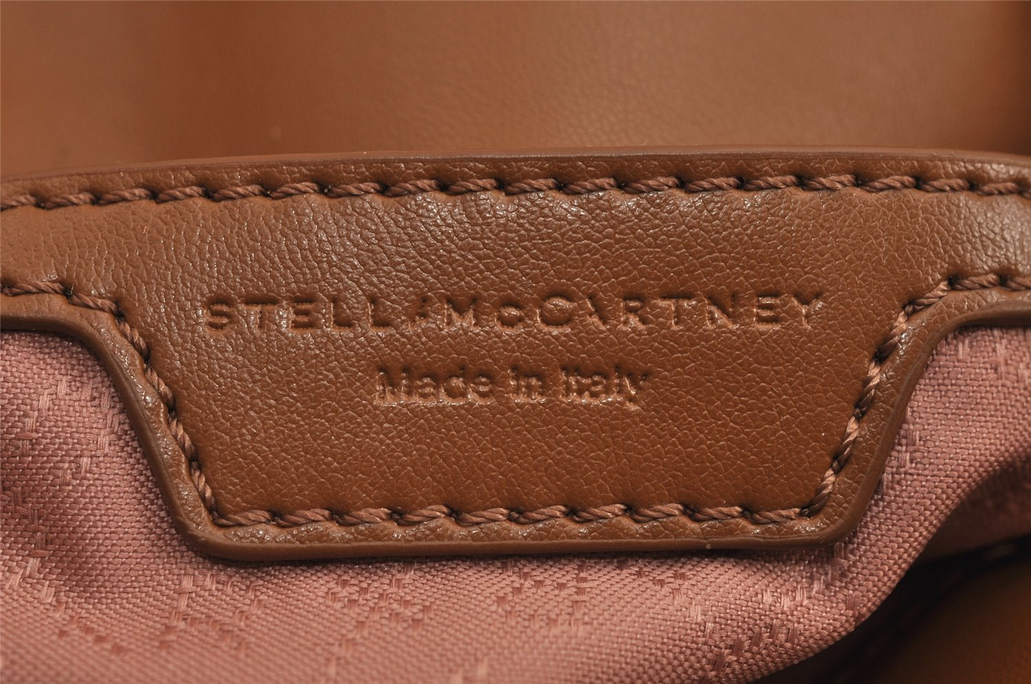 Auth Stella McCartney Falabella Mini Shoulder Hand Bag Fur Leather Brown 4070J