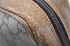 Authentic GUCCI GG Plus Clutch Hand Bag Purse PVC Leather Brown Junk 4070K
