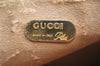 Authentic GUCCI GG Plus Clutch Hand Bag Purse PVC Leather Brown Junk 4070K