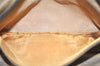 Authentic GUCCI GG Plus Clutch Hand Bag Purse PVC Leather Brown Junk 4070K