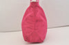 Auth PRADA VELA Nylon Tessuto Saffiano Leather 2Way Tote Bag BN2867 Pink 4071J