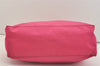 Auth PRADA VELA Nylon Tessuto Saffiano Leather 2Way Tote Bag BN2867 Pink 4071J