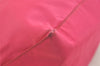 Auth PRADA VELA Nylon Tessuto Saffiano Leather 2Way Tote Bag BN2867 Pink 4071J