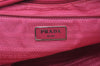 Auth PRADA VELA Nylon Tessuto Saffiano Leather 2Way Tote Bag BN2867 Pink 4071J