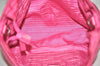 Auth PRADA VELA Nylon Tessuto Saffiano Leather 2Way Tote Bag BN2867 Pink 4071J