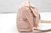 Authentic PRADA Vela Sport Nylon Tessuto Leather Shoulder Bag BT8994 Pink 4071K