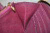 Authentic Louis Vuitton Vernis Zippy Organizer Long Wallet M93609 Purple 4072I