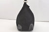 Authentic PRADA Nylon Tessuto Leather Shoulder Hand Bag Purse Black 4072J