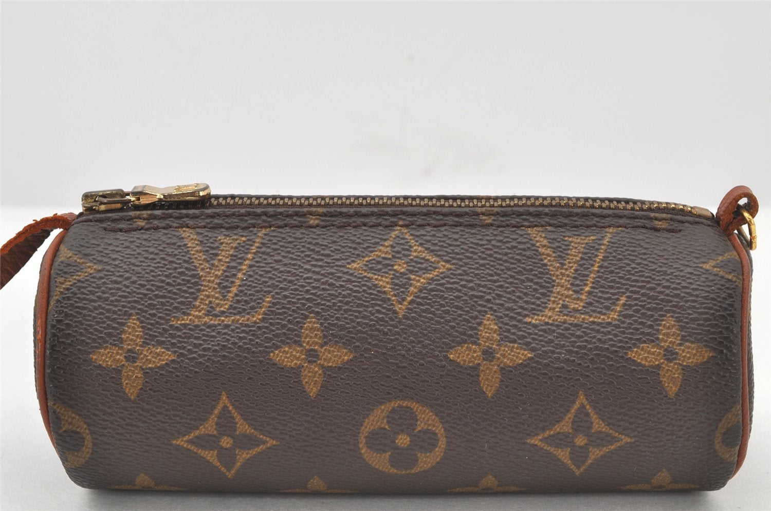 Authentic Louis Vuitton Monogram Papillon Pouch Old Model LV 4072K