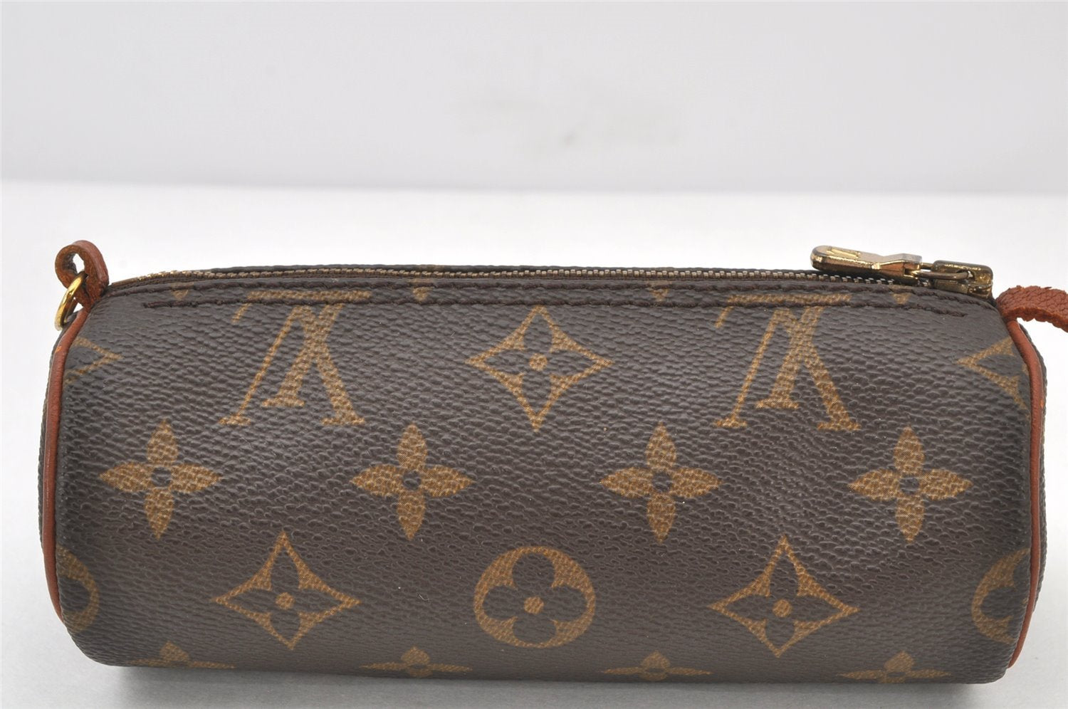 Authentic Louis Vuitton Monogram Papillon Pouch Old Model LV 4072K