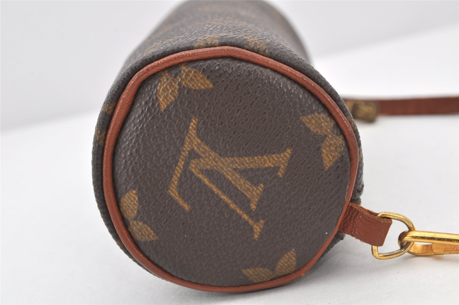 Authentic Louis Vuitton Monogram Papillon Pouch Old Model LV 4072K