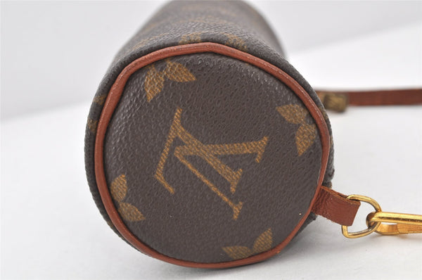 Authentic Louis Vuitton Monogram Papillon Pouch Old Model LV 4072K