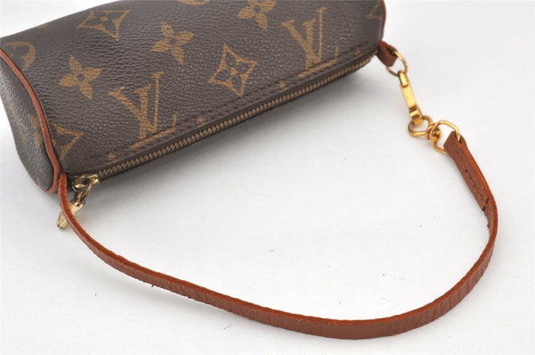 Authentic Louis Vuitton Monogram Papillon Pouch Old Model LV 4072K
