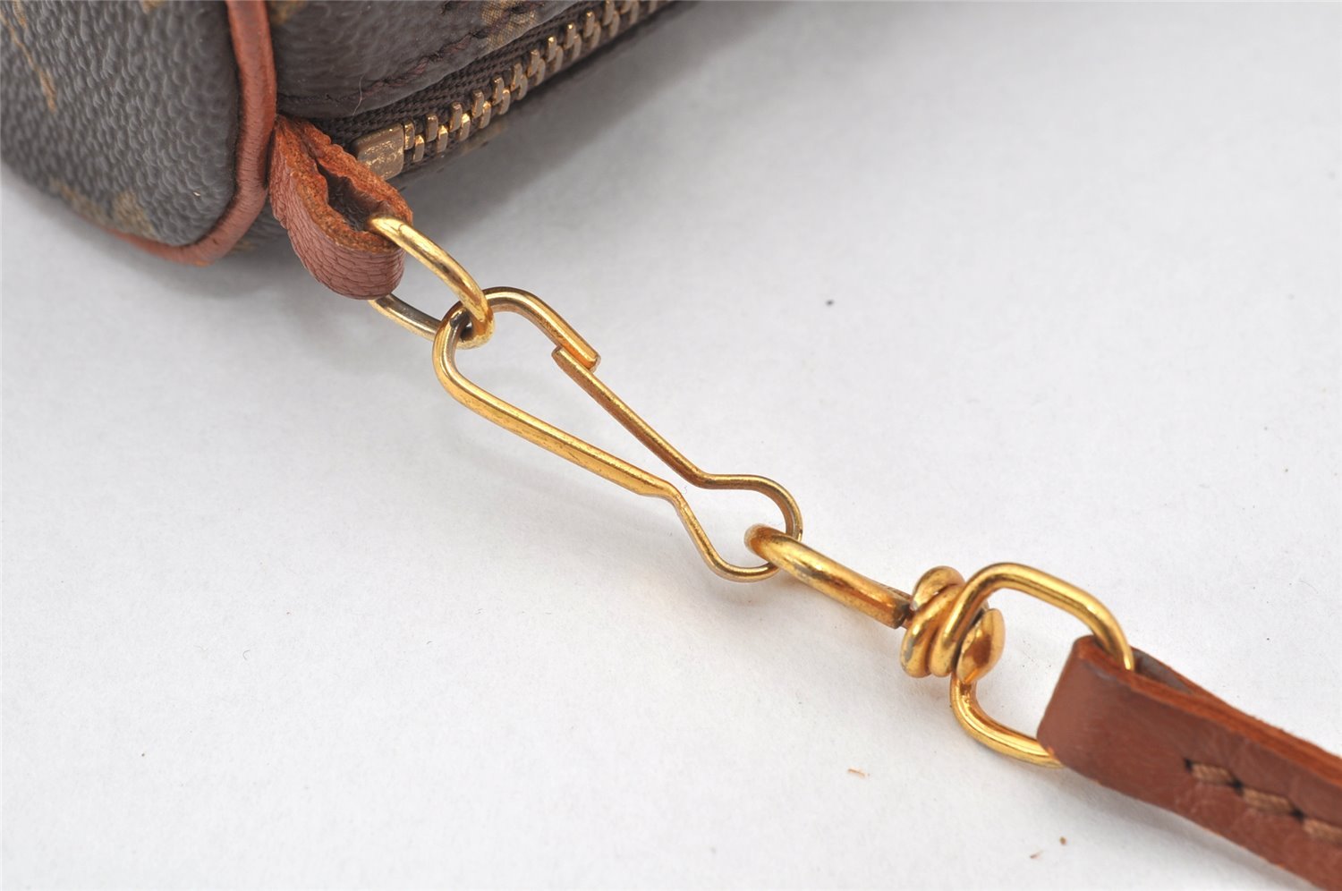 Authentic Louis Vuitton Monogram Papillon Pouch Old Model LV 4072K