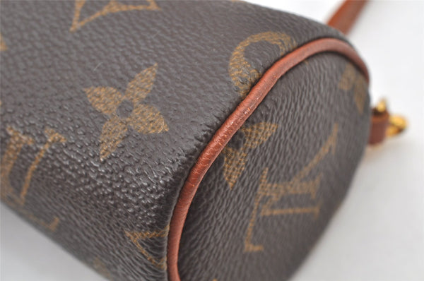 Authentic Louis Vuitton Monogram Papillon Pouch Old Model LV 4072K