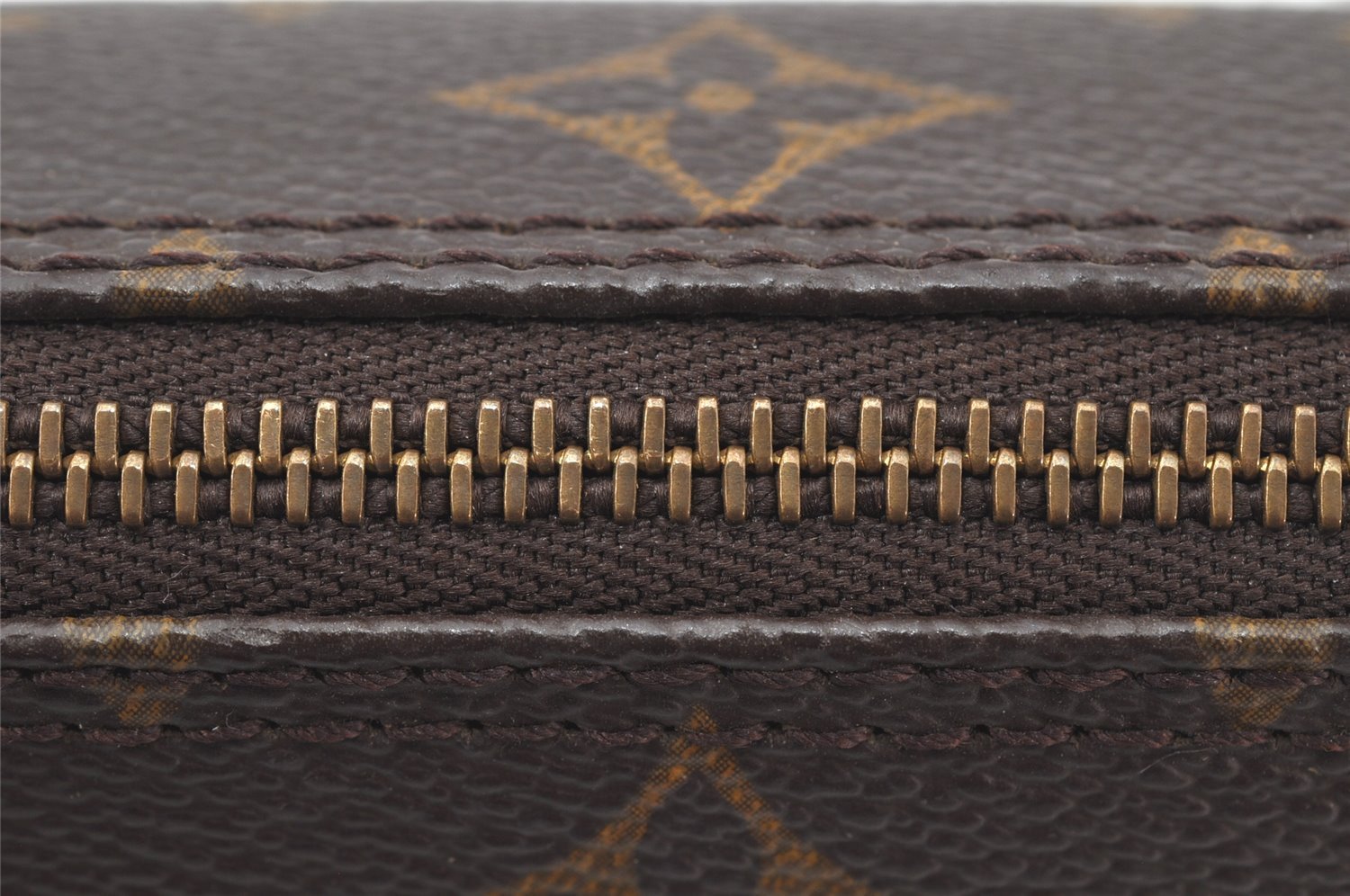 Authentic Louis Vuitton Monogram Papillon Pouch Old Model LV 4072K