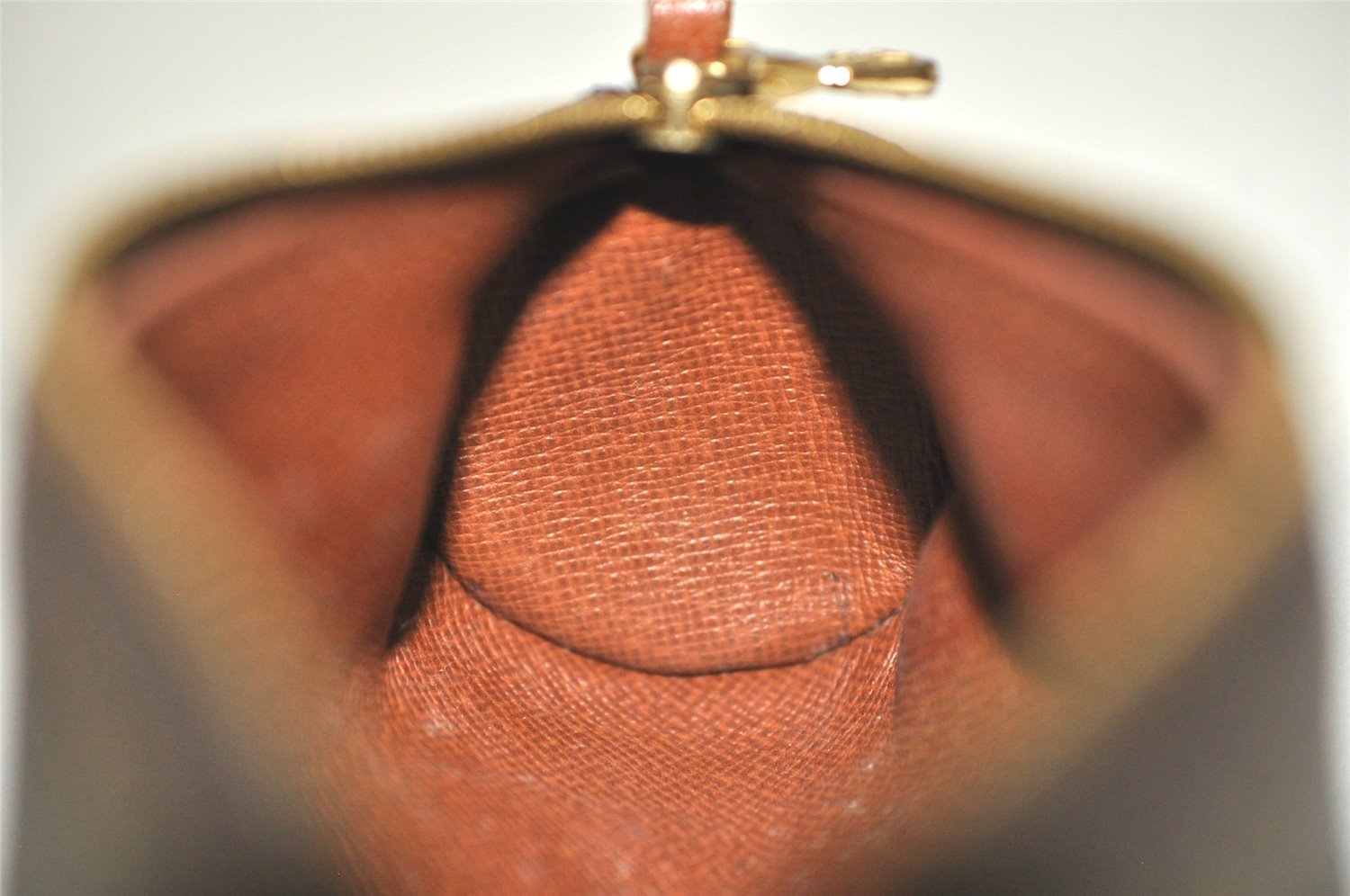 Authentic Louis Vuitton Monogram Papillon Pouch Old Model LV 4072K