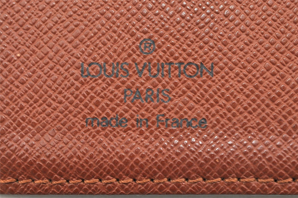 Authentic Louis Vuitton Monogram Agenda PM Notebook Cover R20005 LV 4074I