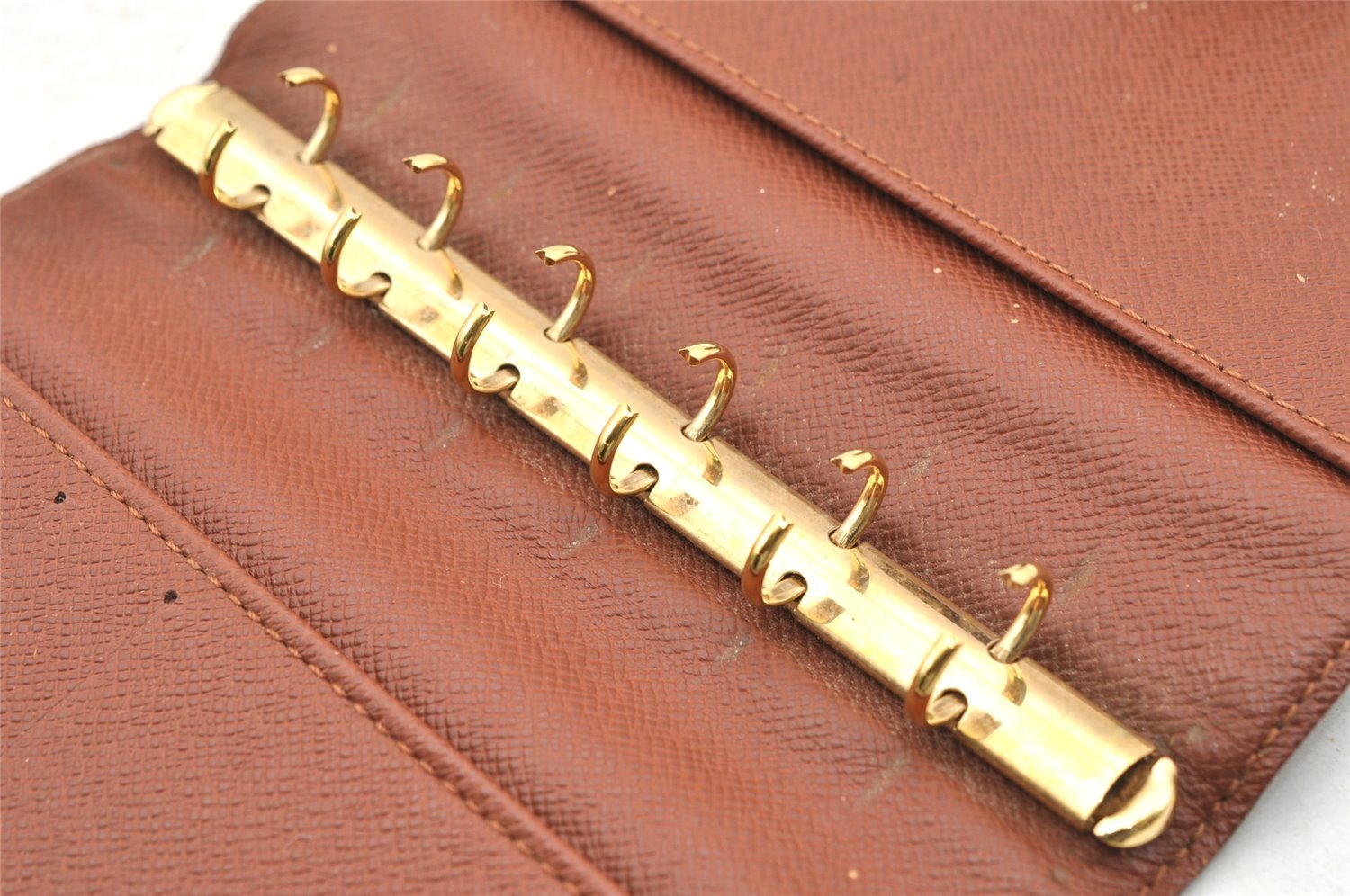 Authentic Louis Vuitton Monogram Agenda PM Notebook Cover R20005 LV 4074I