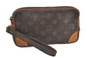 Authentic Louis Vuitton Monogram Marly Dragonne PM M51827 Clutch Bag Junk 4074J