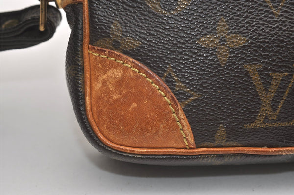 Authentic Louis Vuitton Monogram Marly Dragonne PM M51827 Clutch Bag Junk 4074J