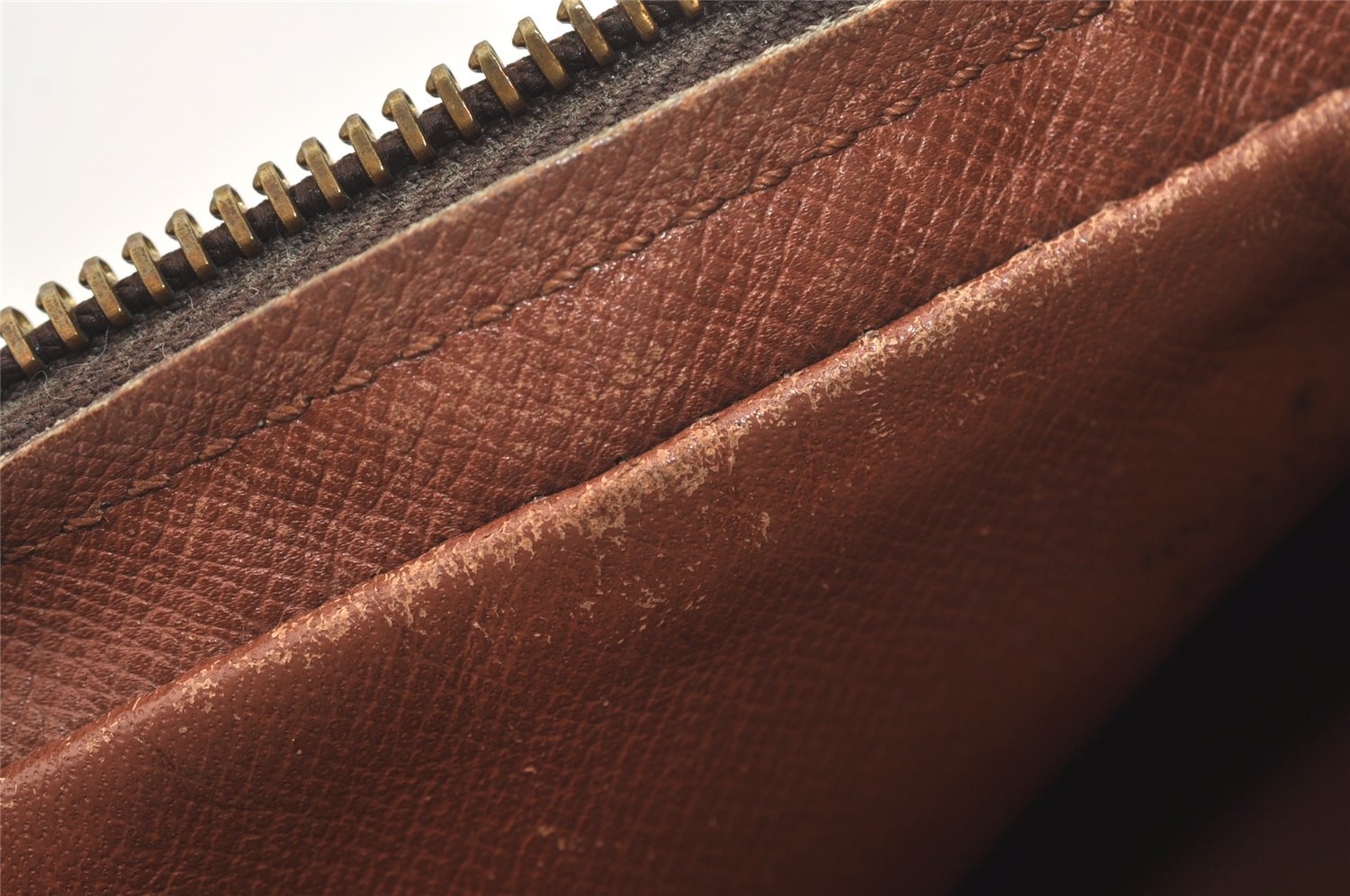 Authentic Louis Vuitton Monogram Marly Dragonne PM M51827 Clutch Bag Junk 4074J