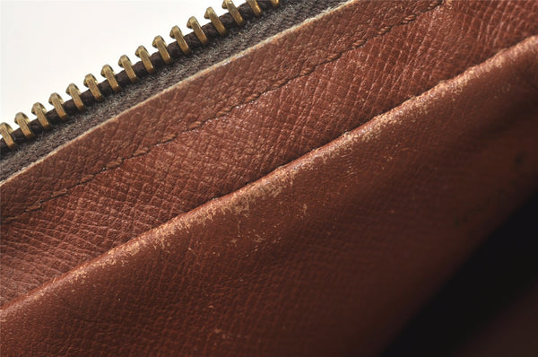 Authentic Louis Vuitton Monogram Marly Dragonne PM M51827 Clutch Bag Junk 4074J