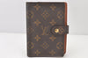 Authentic Louis Vuitton Monogram Agenda PM Notebook Cover R20005 LV 4075K