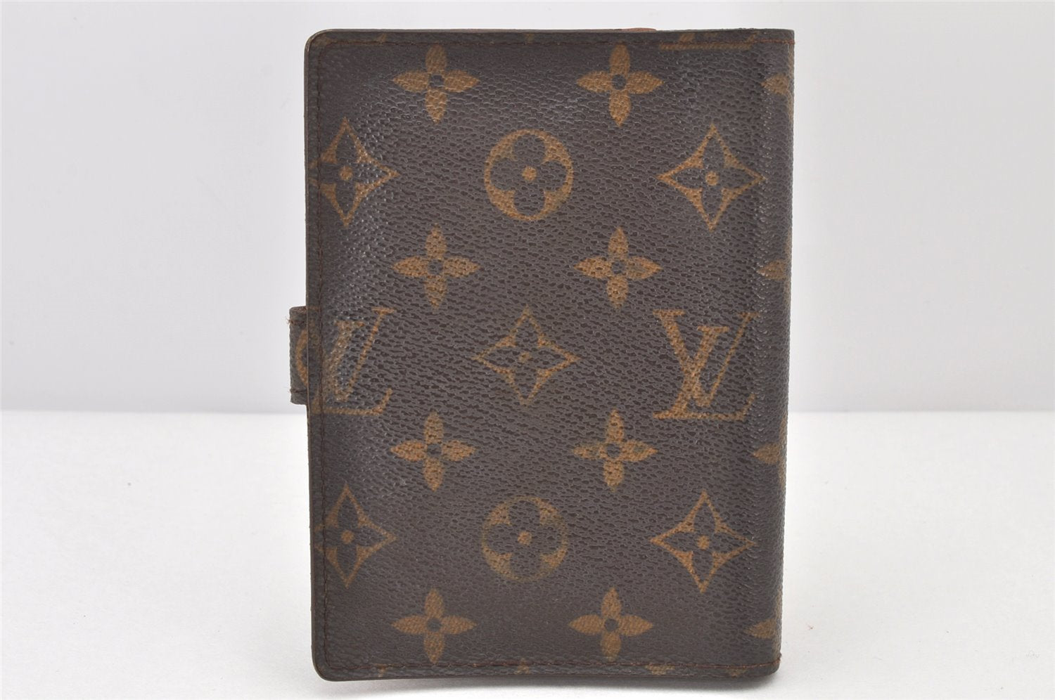 Authentic Louis Vuitton Monogram Agenda PM Notebook Cover R20005 LV 4075K