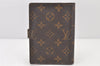 Authentic Louis Vuitton Monogram Agenda PM Notebook Cover R20005 LV 4075K