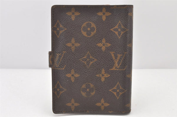 Authentic Louis Vuitton Monogram Agenda PM Notebook Cover R20005 LV 4075K