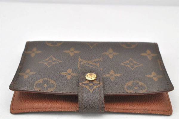 Authentic Louis Vuitton Monogram Agenda PM Notebook Cover R20005 LV 4075K