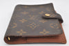 Authentic Louis Vuitton Monogram Agenda PM Notebook Cover R20005 LV 4075K