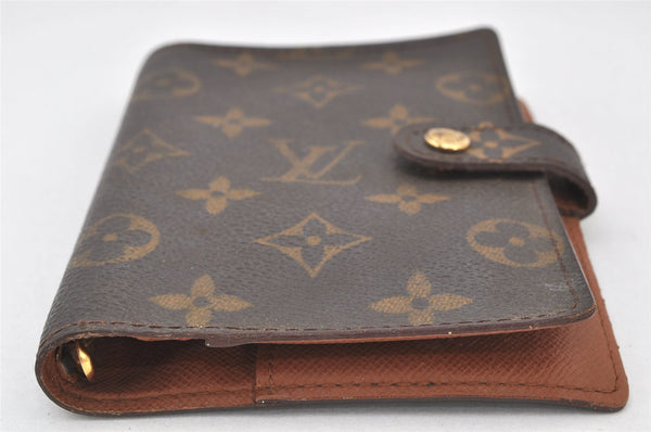 Authentic Louis Vuitton Monogram Agenda PM Notebook Cover R20005 LV 4075K