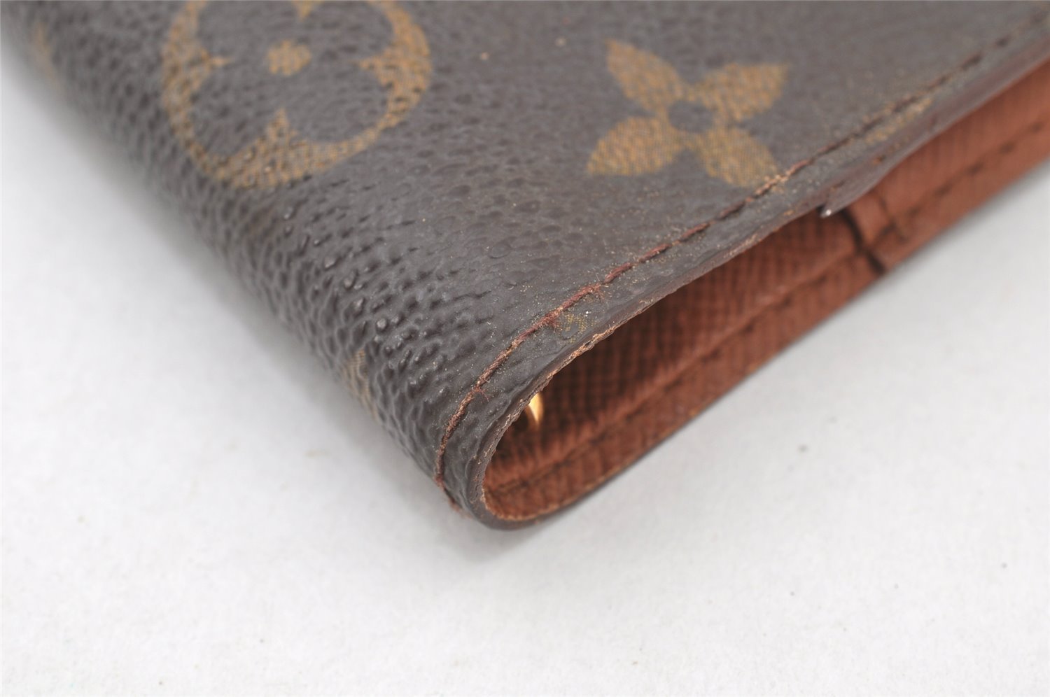 Authentic Louis Vuitton Monogram Agenda PM Notebook Cover R20005 LV 4075K