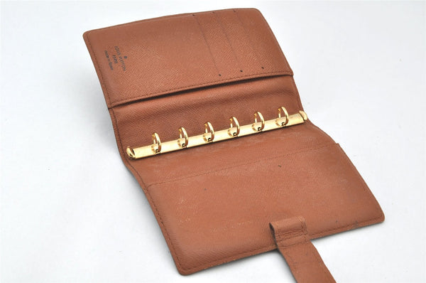 Authentic Louis Vuitton Monogram Agenda PM Notebook Cover R20005 LV 4075K