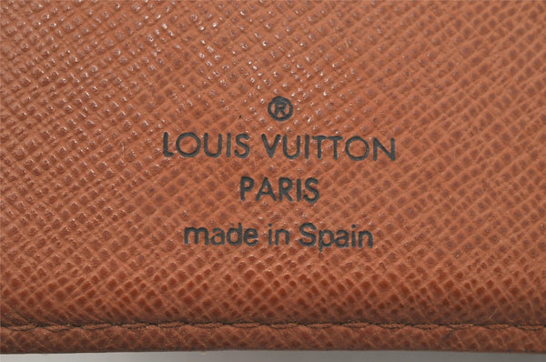 Authentic Louis Vuitton Monogram Agenda PM Notebook Cover R20005 LV 4075K