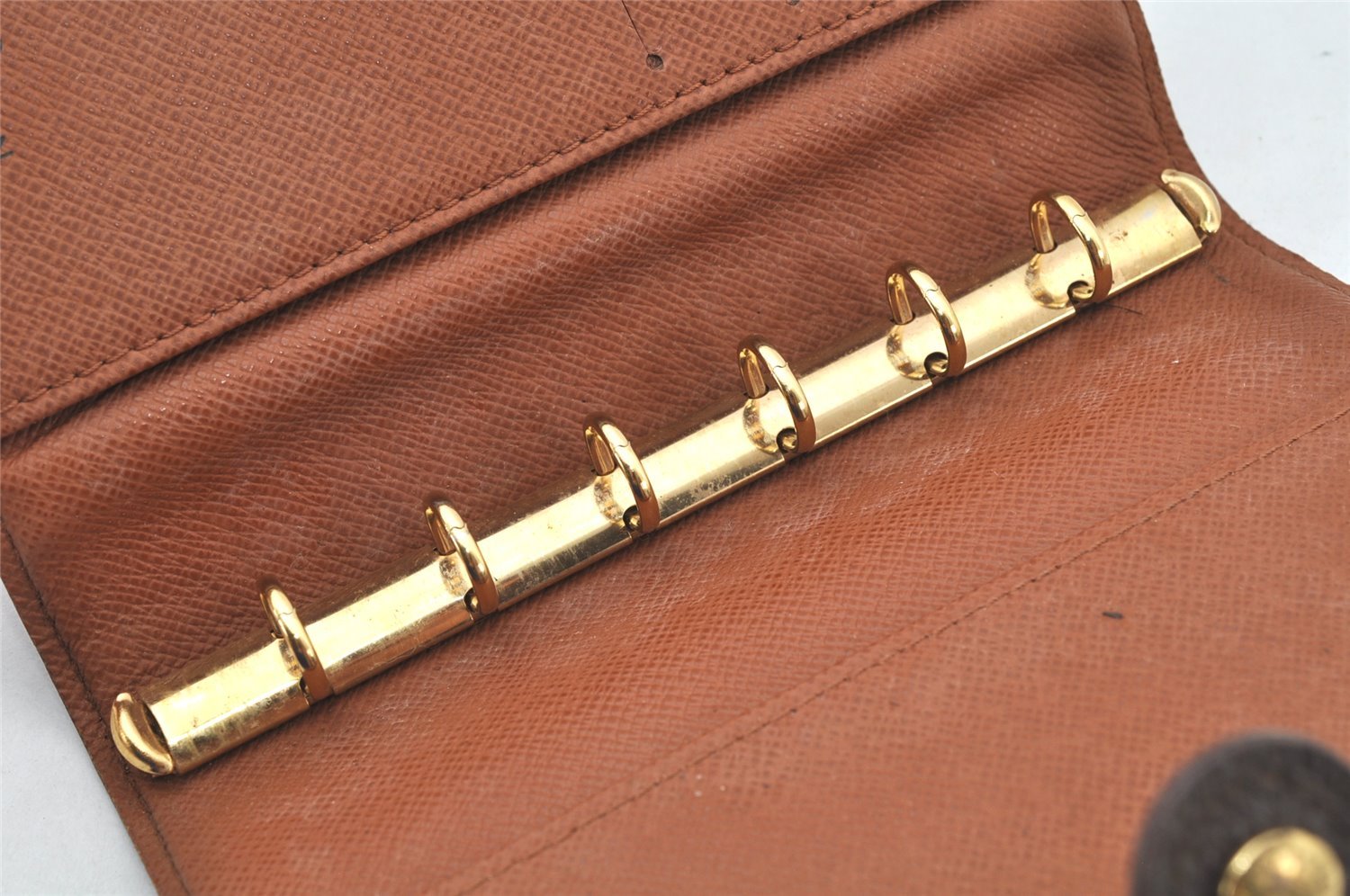 Authentic Louis Vuitton Monogram Agenda PM Notebook Cover R20005 LV 4075K