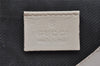Authentic GUCCI Vintage Guccissima GG Leather Pouch Purse 141811 White 4076I