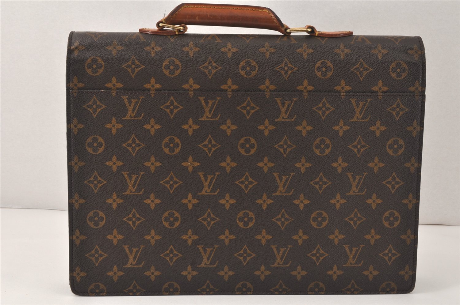 Authentic Louis Vuitton Monogram Serviette Conseiller Briefcase M53331 LV 4076K