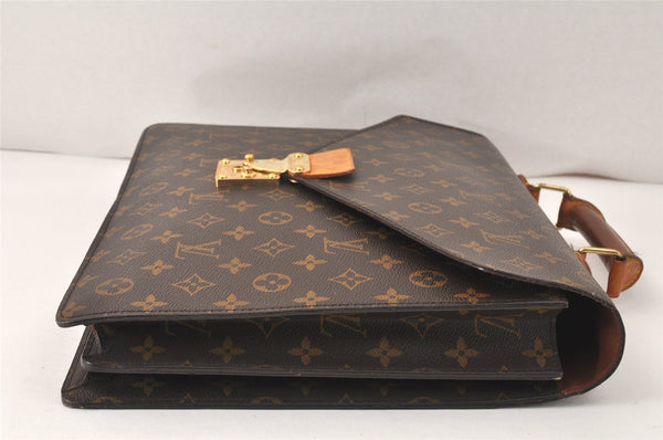 Authentic Louis Vuitton Monogram Serviette Conseiller Briefcase M53331 LV 4076K