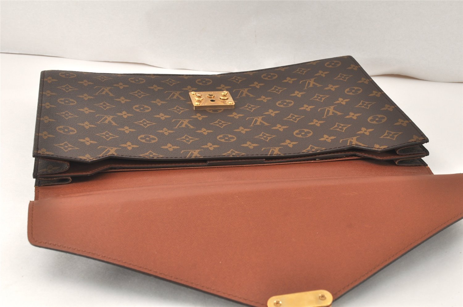 Authentic Louis Vuitton Monogram Serviette Conseiller Briefcase M53331 LV 4076K