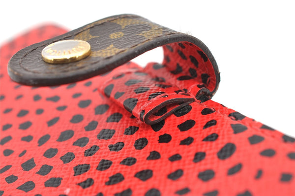 Auth Louis Vuitton Monogram Agenda PM Yayoi Kusama M91516 Notebook Cover 4077I