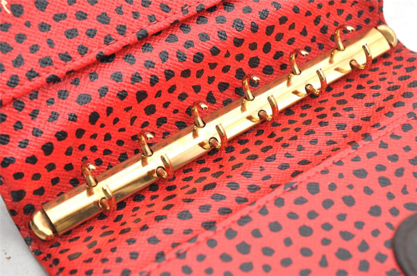 Auth Louis Vuitton Monogram Agenda PM Yayoi Kusama M91516 Notebook Cover 4077I