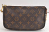 Authentic Louis Vuitton Monogram Pochette Accessoires Shoulder Cross Pouch 4078K