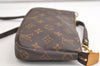 Authentic Louis Vuitton Monogram Pochette Accessoires Shoulder Cross Pouch 4078K